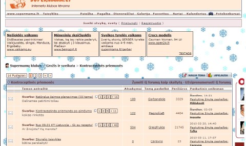 Supermama.lt kontracepcijos forumas