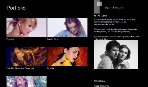 Miglės ir Marko studija