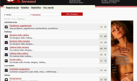 Sex forumai