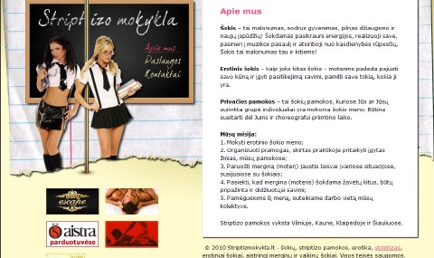 Striptizo mokykla