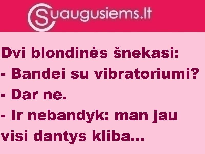 Blondinės