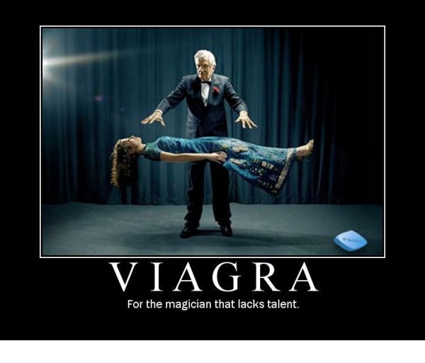 Viagra - magams kuriems trūksta talento