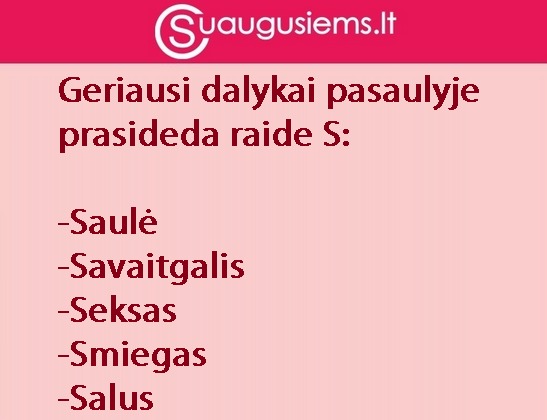 Geriausi dalykai