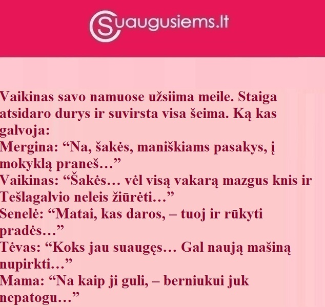 Šeimos mintys