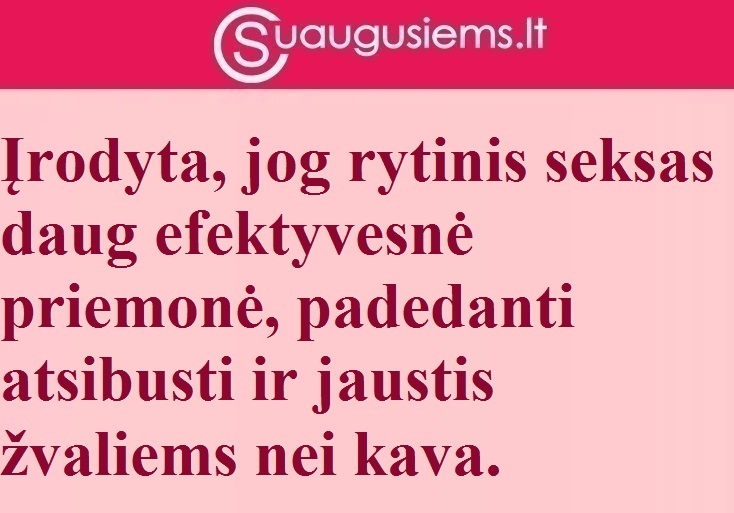 Rytinis seksas