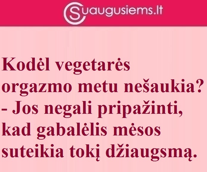 Vegetarių ypatumai