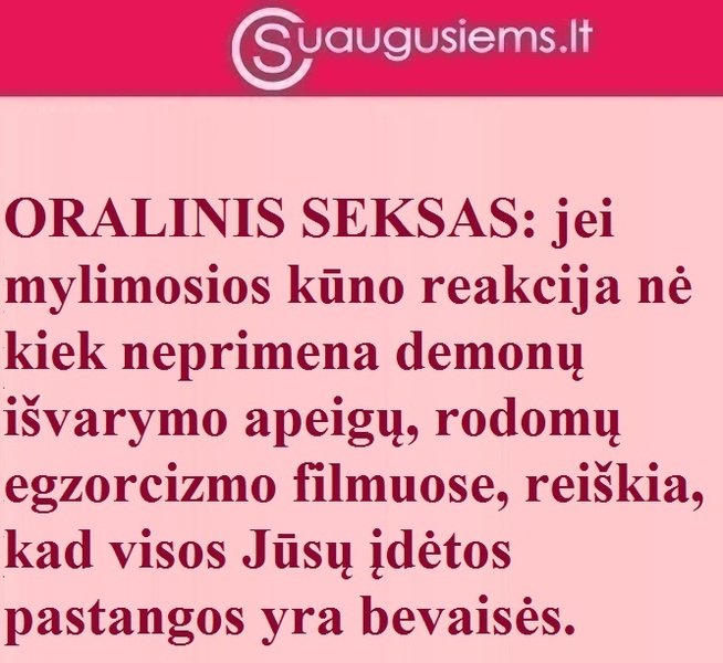 Oralinis seksas