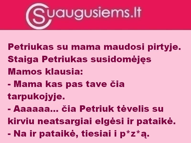 Pokalbis pirtyje