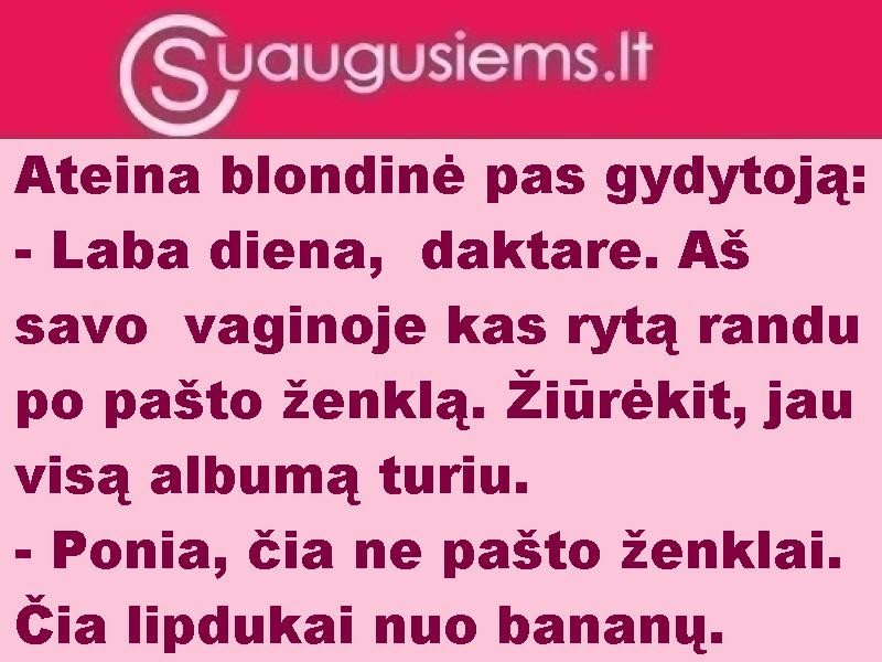 Blondinė