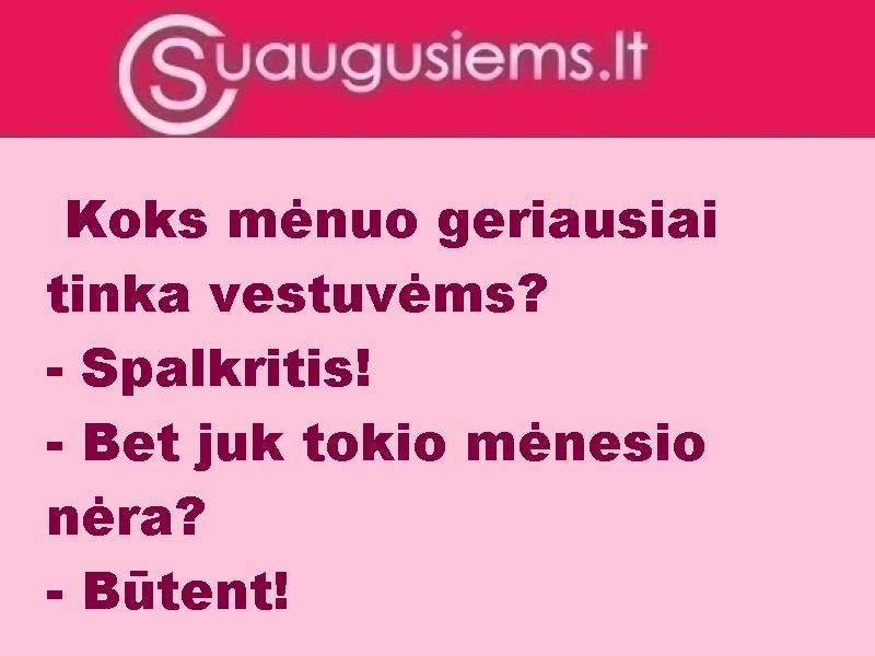 Vestuvės