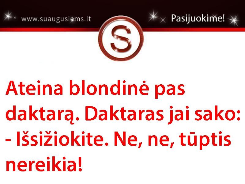 Blondinė