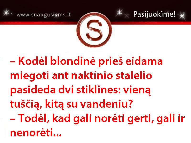 Blondinė