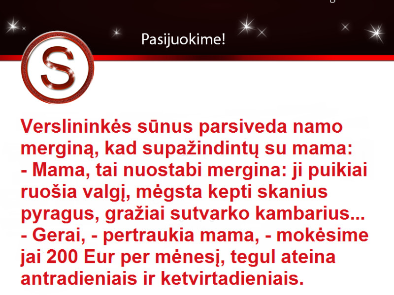 Verslininkė mama