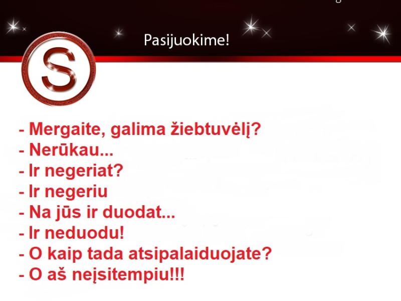 Atsipalaidavusi mergina