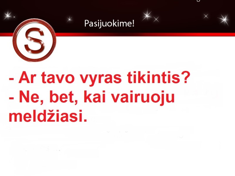 Tikintis vyras