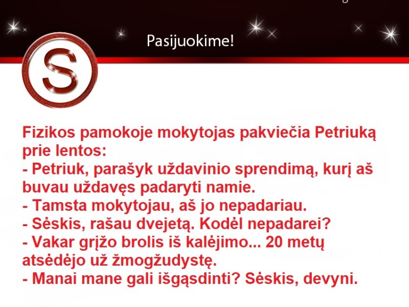 Sėskis devyni