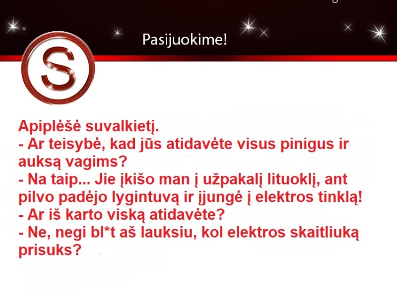 Apiplėšė suvalkietį