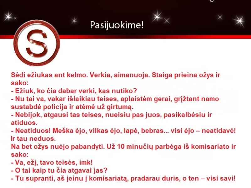 Ežiuko teisės
