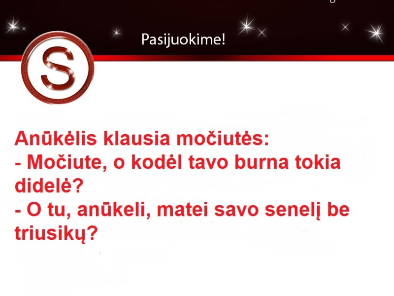 Anukas ir močiutė