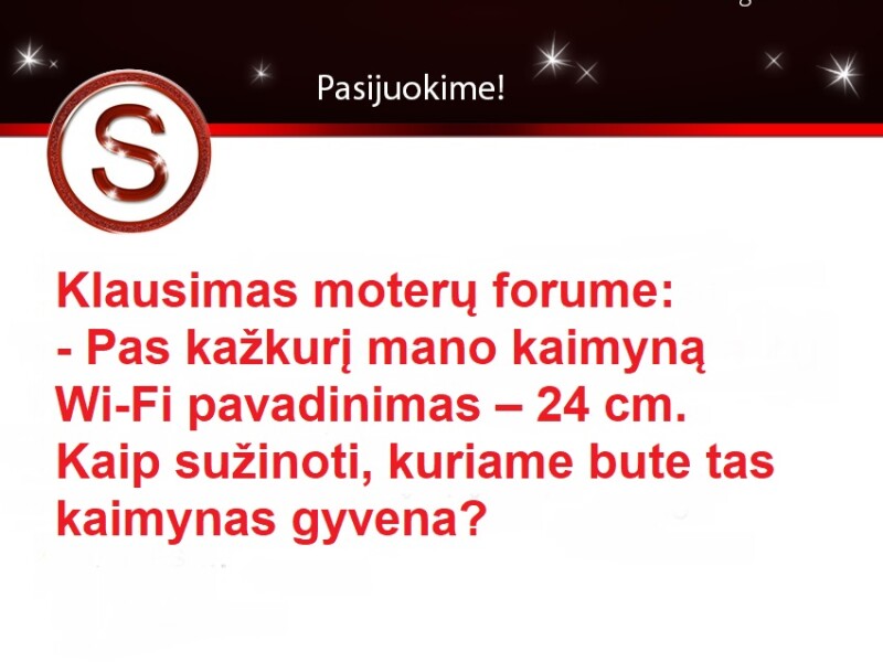 Wi-Fi pavadinimas