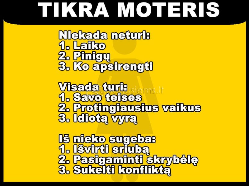 tikra moteris