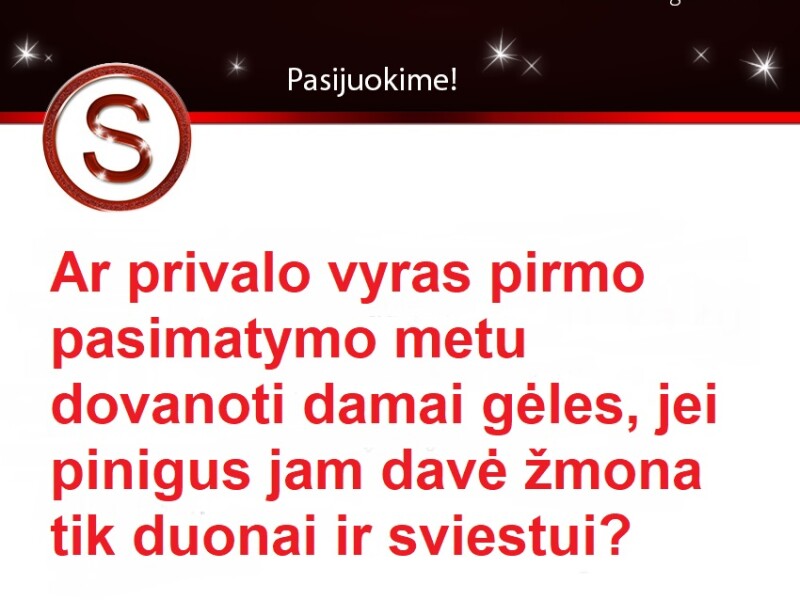 Ar privalo?